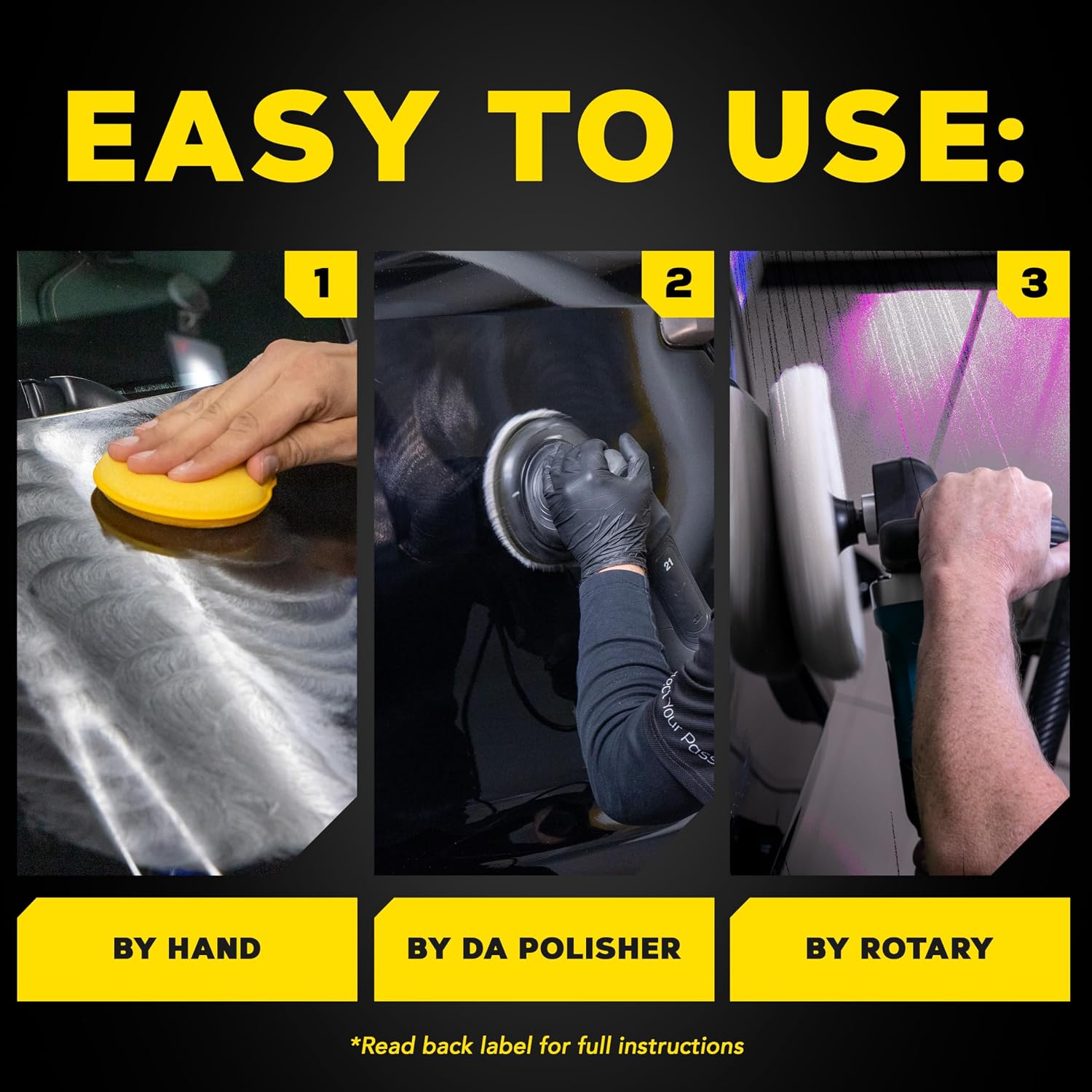 Meguiar's Professional Pro Speed Polish M200 - Extremely User-Friendly Professional Car Polish for Light Defect Removal While Creating High-Goss Finish, Get Easy Polishing with Amazing Results -32oz - Image 7
