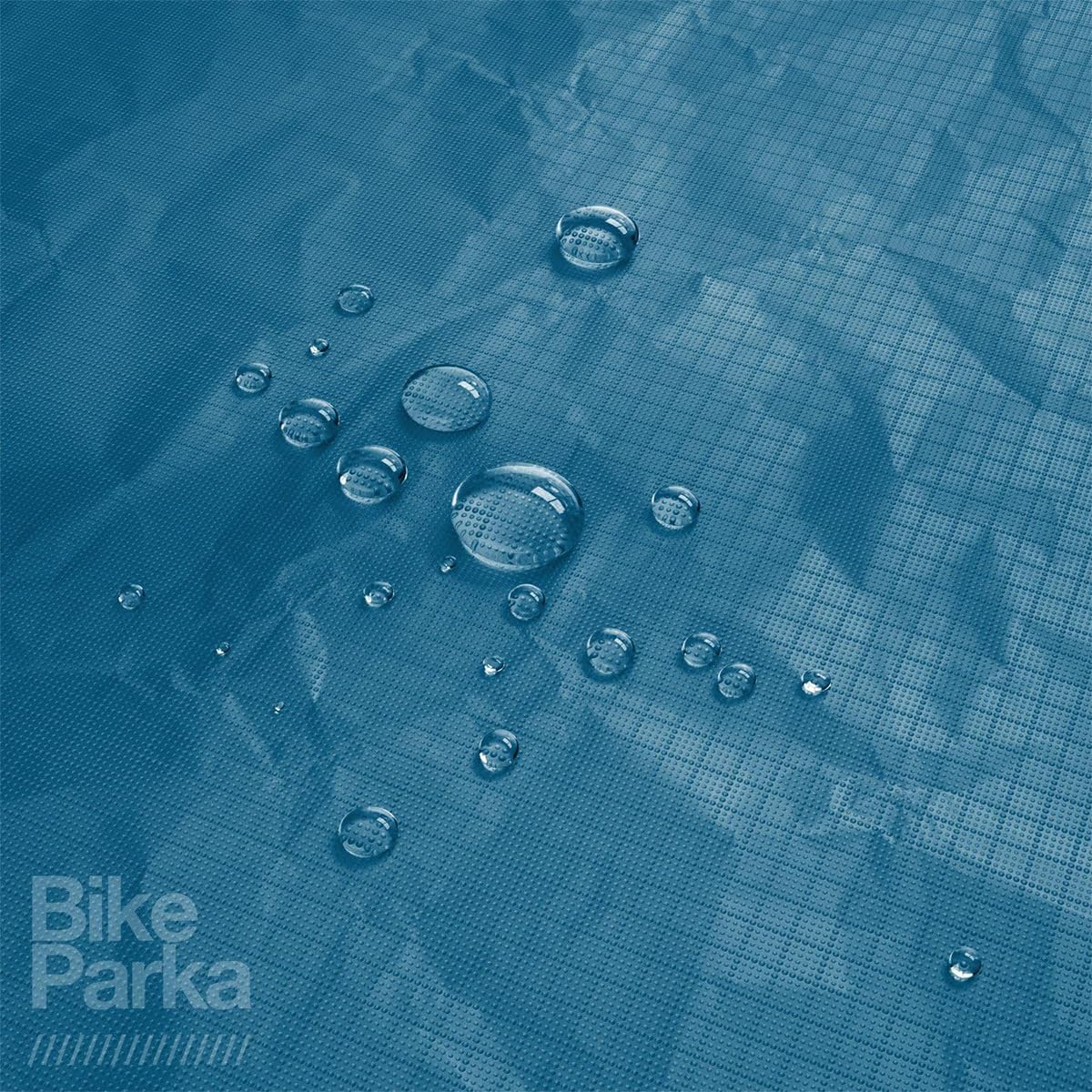 BikeParka Urban Bike Cover - Waterproof & Durable with Lock-Through Panels, RipStop fabric, Adjustable for Any Bike, Attachable Stuff Sac - Ideal for Bikes in Daily Use (Ciel Blue) - Image 4