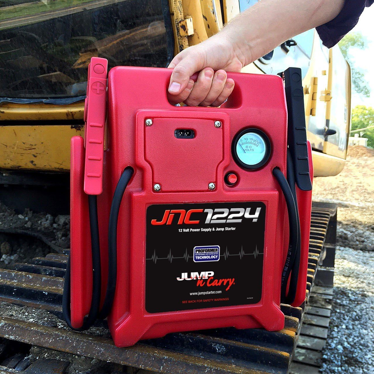 Clore Automotive Jump-N-Carry JNC1224 3400/1700 Peak Amp 12/24V Jump Starter - Image 3
