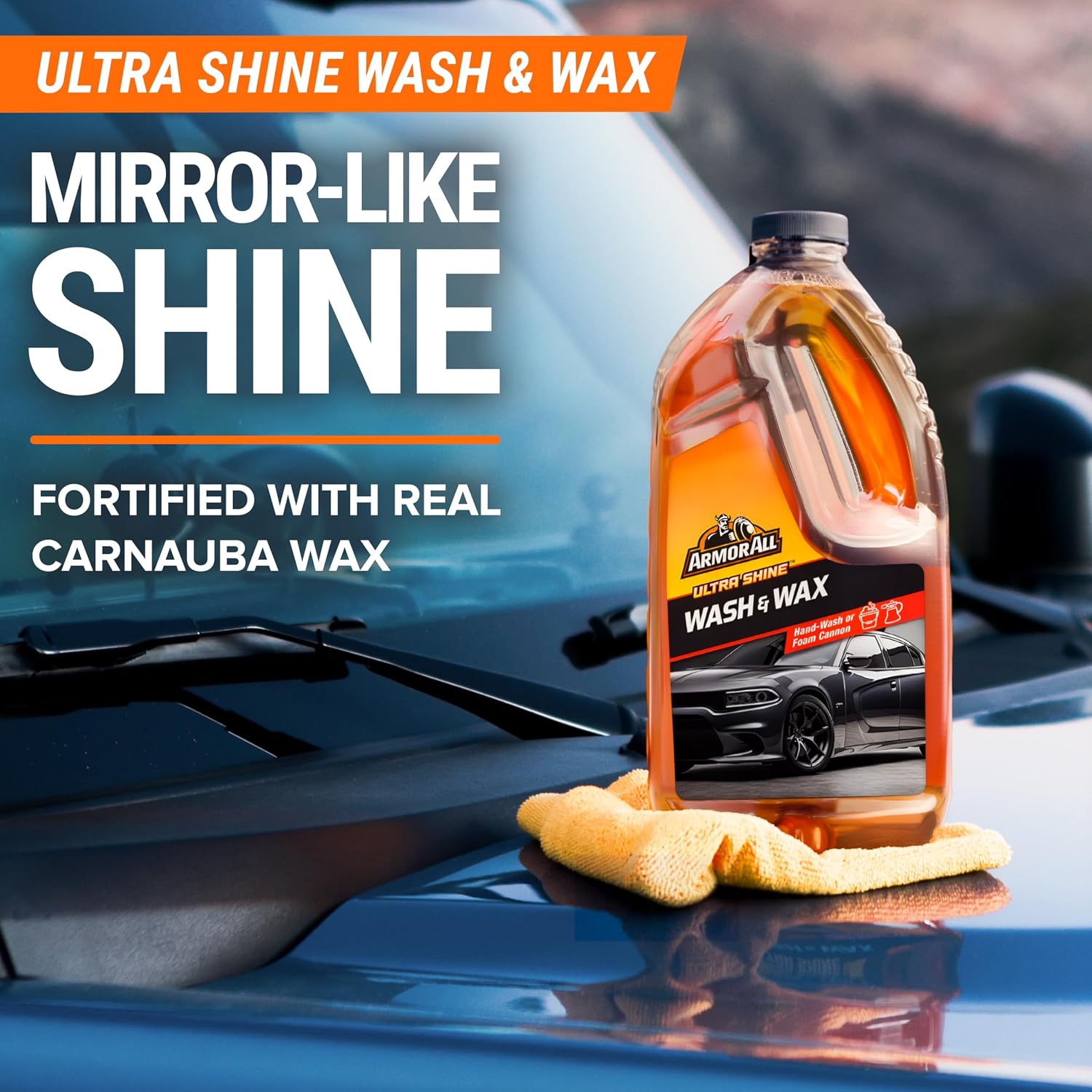 Armor All Cleaning Kit, Car Wash Soap, Wash Mitt & Microfiber Towel | Armor All Cleaning Kit, Car Wash Soap, Wash Mitt & Microfiber Towel - Image 4