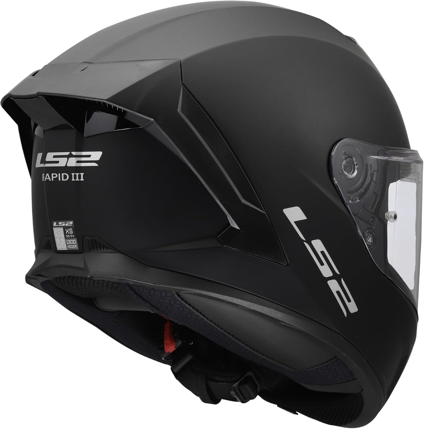 LS2 Helmets Rapid III Full Face Motorcycle Helmet - Image 6