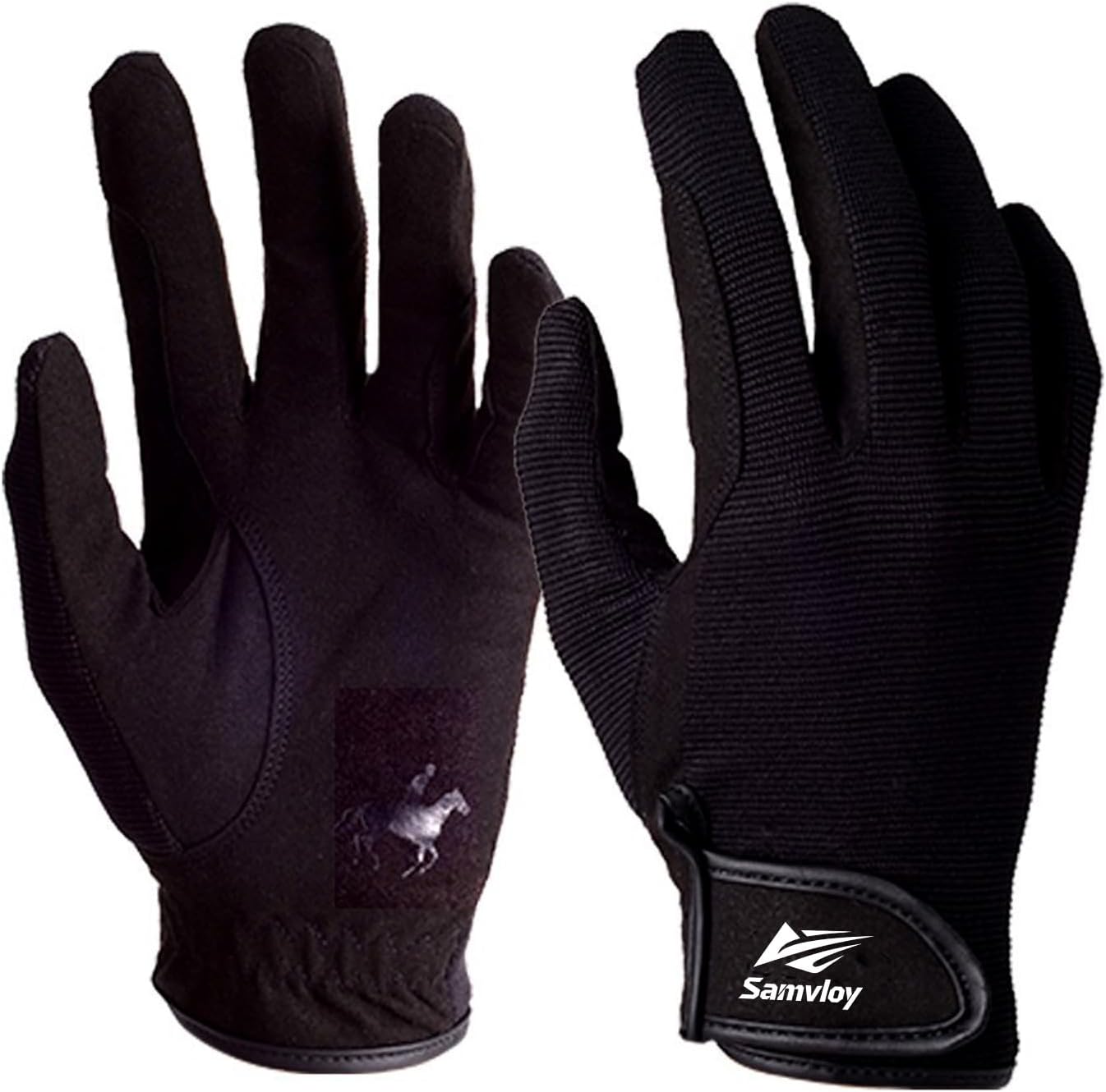 Horse Riding Gloves Equestrian Gloves for Men Women Horseback Riding Gloves with Grip for Adults Riding Sports Biking Cycling Gardening - Image 2