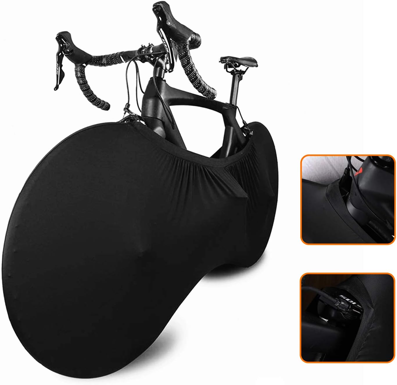 Bike Wheel Cover Indoor Dust-Proof and High Elasticity Bicycle Wheel Bag - Image 3