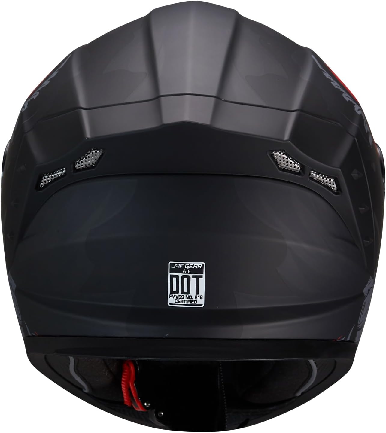 A8 Motorcycle Full Face Dual Visor Helmets for Adults DOT Approved | DOT FMVSS218 Certified, Lightweight design,Washable Comfort Lining,for Street Bike Racing Motorbike - Image 10