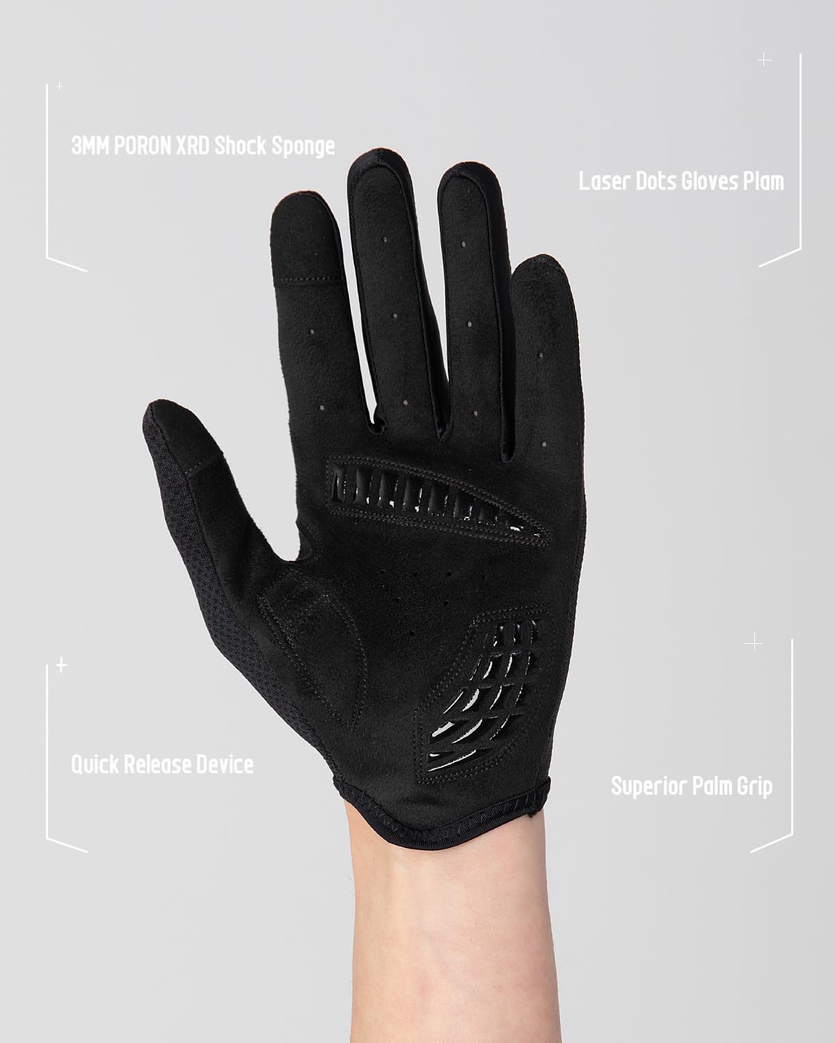 Bike Gloves - Summer Thin Touch Screen Cycling Gloves for Driving, Running, Hiking - Image 5