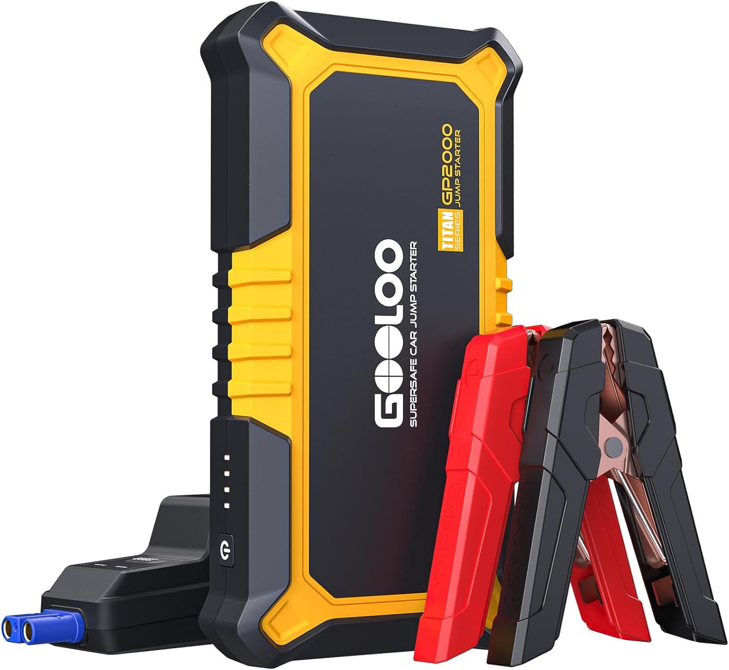 GOOLOO New GP2000 Jump Starter 2000A Car Starter Battery Pack (Up to 8.0L Gas, 6.0L Diesel Engine),12V Car Battery Charger Jumper Starter, Supersafe Portable Lithium Jump Box with USB Quick Charge - Image 2