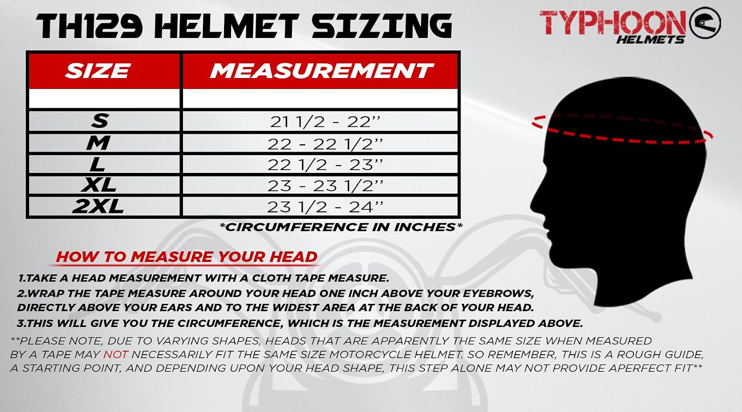 Typhoon Adult Full Face Motorcycle Helmet w/Drop Down Sun Shield DOT Certified - Image 3