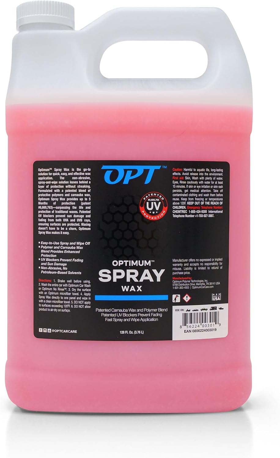 Optimum Car Wax - 1 Gallon - SW2008G - Image 2