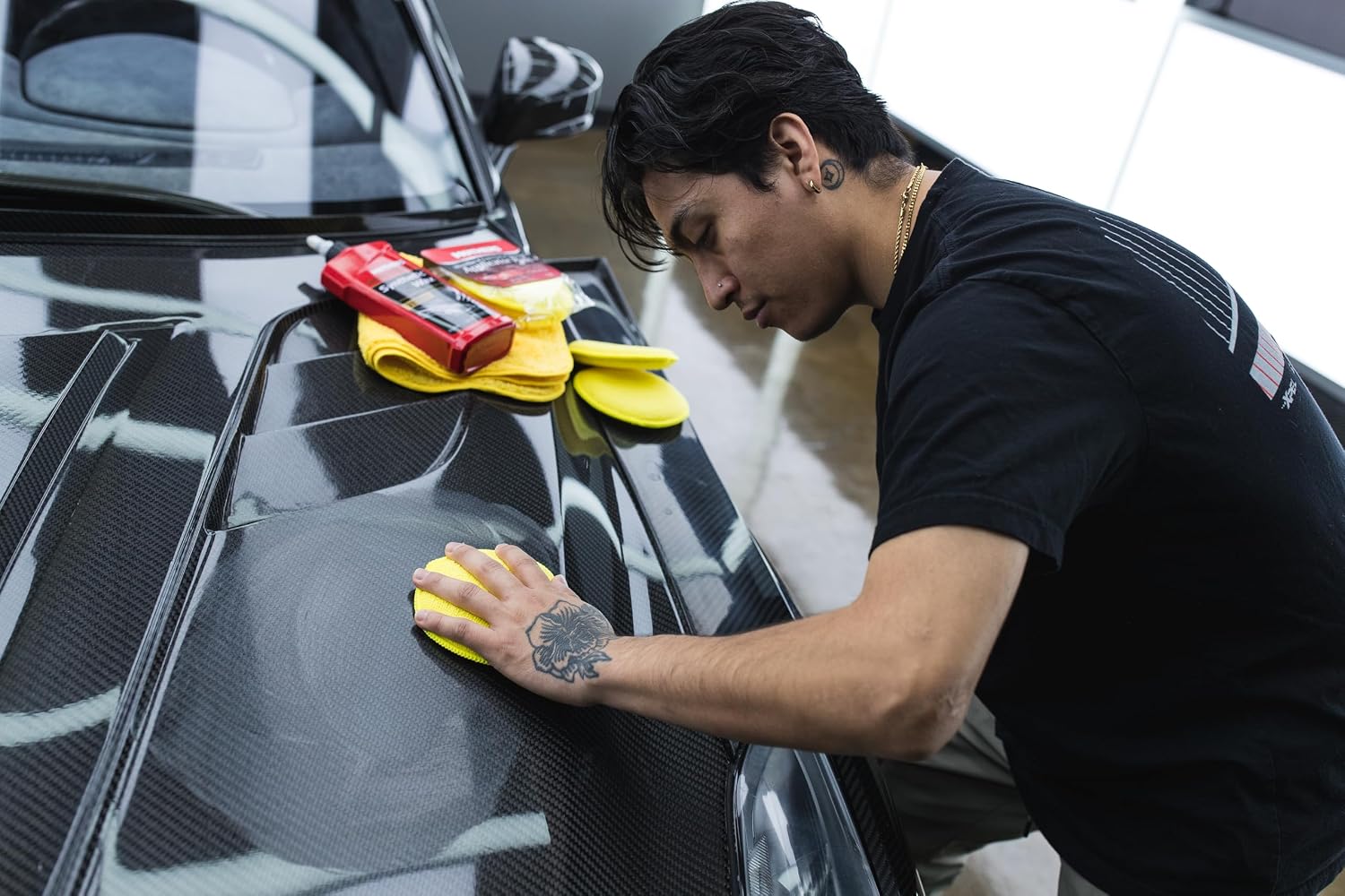 Mothers California Gold Synthetic Wax, 16 oz. (05716) | Long-Lasting Protection, Micro-Encapsulated Polymers, Polishes, Enhances Depth, Gloss & Shine, Easy-to-apply 2 in 1 Formula - Image 10