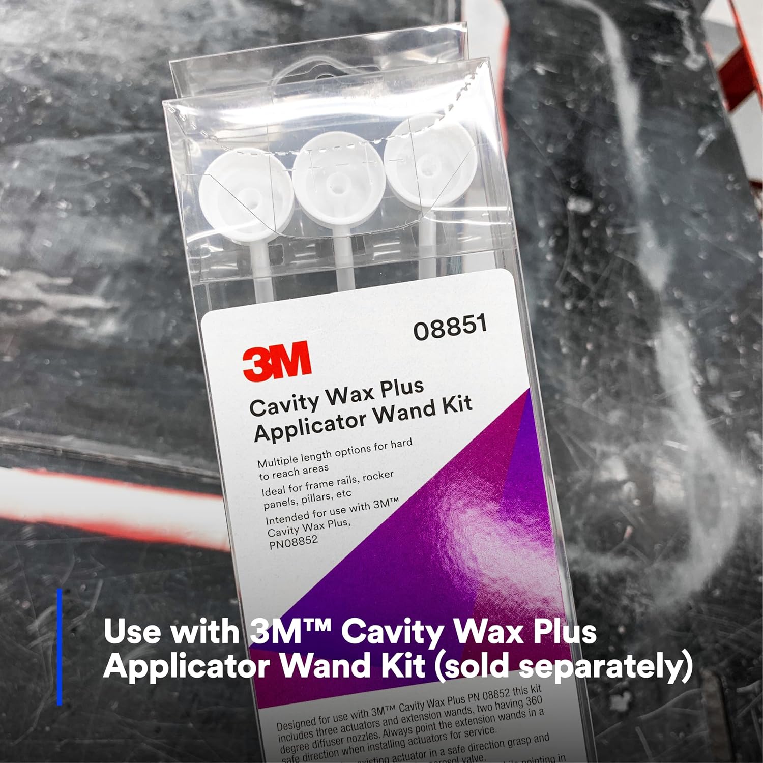 3M Cavity Wax Plus Aerosol Spray, 08852, 18 fl oz, Self-Healing, Chipping | Corrosion Protection; Non-Hardening; Peeling; Cracking - Image 7