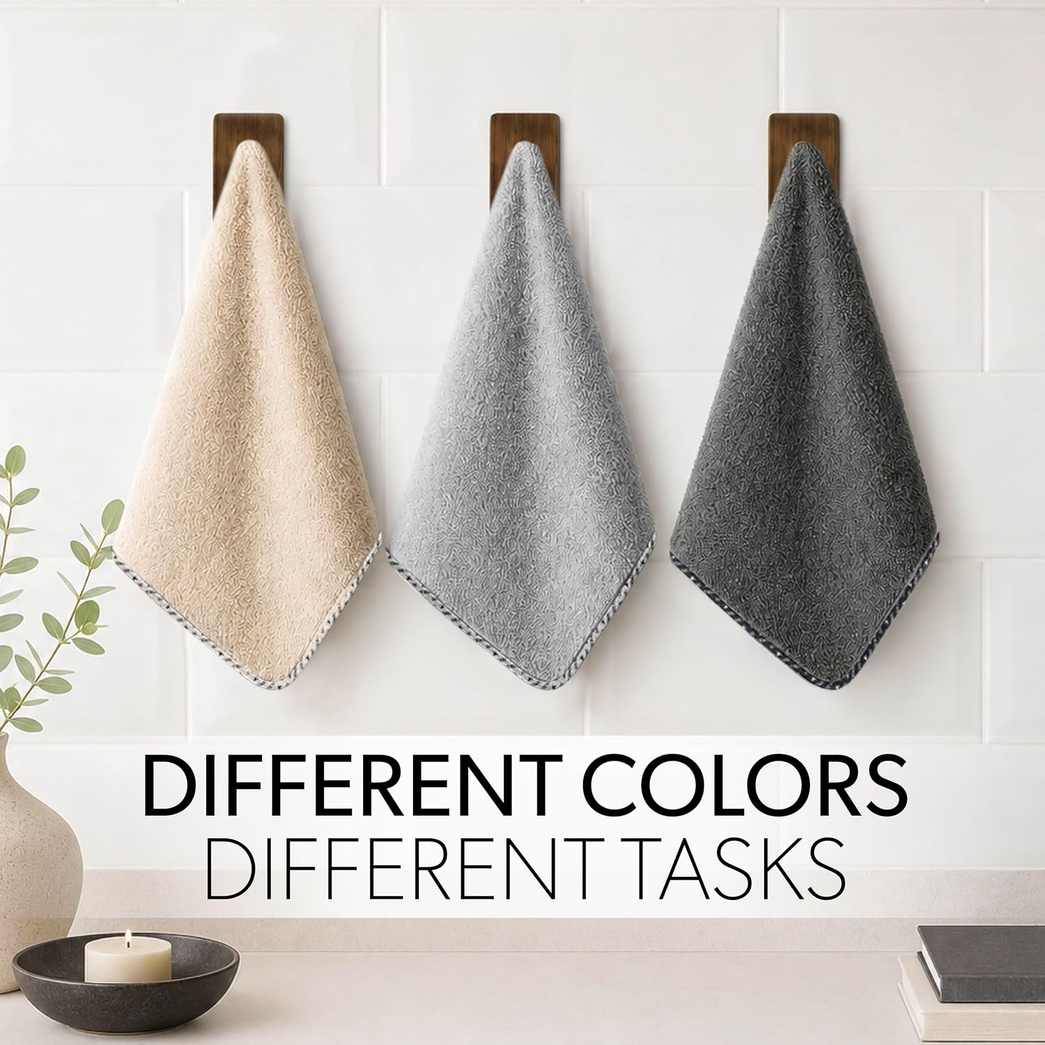 Chemical Guys, AllSwipe Multi-Purpose Microfiber Towels, 14 x 12, 24 Pack | Versatile microfiber towels for washing, drying, glass and interiors, soft and scratch-free, twenty-four per pack - Image 4
