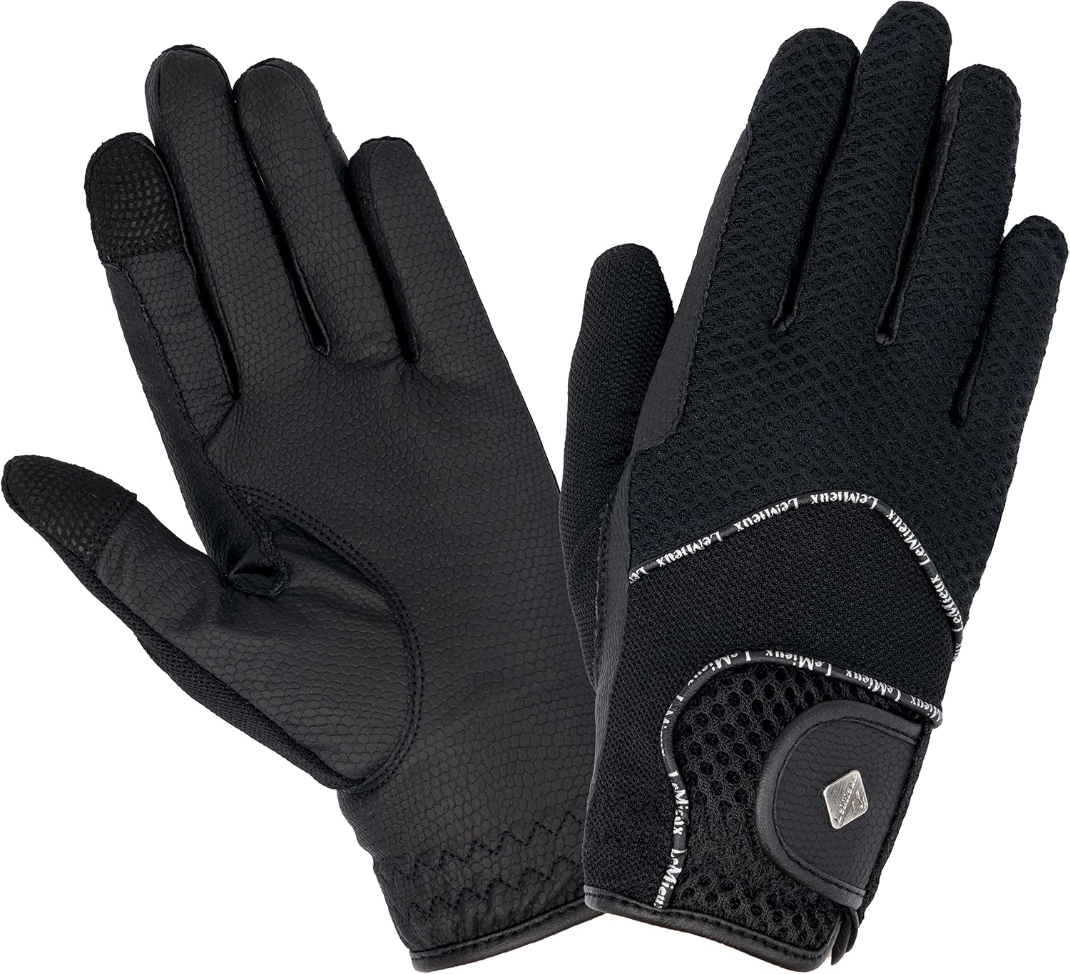 LeMieux Unisex 3D Mesh Riding Gloves - Lightweight & Breathable - Anti Slip - Image 2