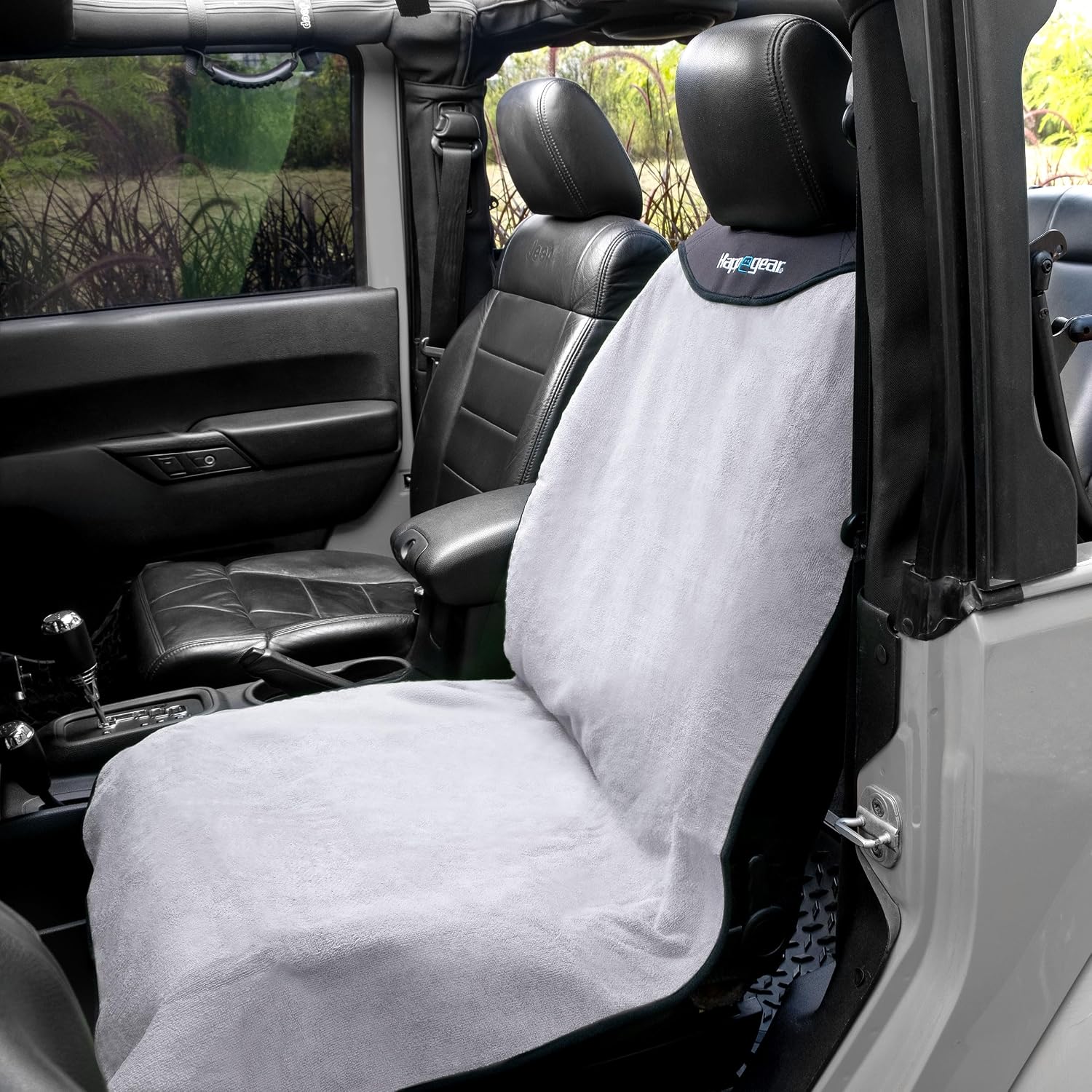 Happeseat Car Seat Cover and Protector, Light Grey | Waterproof, Easy Install & Storage, Machine Washable - Image 3