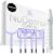 Pure Daily Care NuDerma Clinical Portable Skin Therapy Wand, Machine with 6 Fusion Neon + Argon Wands – Anti Aging – Clarifying – Skin Tightening & Radiance – Wrinkle Reducing