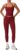 QBGJTD Womens Workout Sets Two Piece Cross Back Tank Top Matching High Waist Leggings Sets Gym Outfits Work Out Clothes