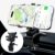 Car Phone Holder Mount Dashboard Upgrade 360 Degree Rotation Rear View Mirror and Sun Visor Multifunctional Clip Design Car Universal Phone Mount Compatible with 4-7 inch cellphones