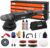 Buffer Polisher, SPTA 5-Inch 125mm Dual Action Random Orbital Car Polisher,Car Detailing Kit, 4Pcs 5inch & 4Pcs 6Inch Polishing Pad,Packing Bag for Car Polishing and Waxing–DAPSET-US