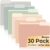 SUNEE File Folders, 30 Pack Manilla Folders 8.5 x 11, Colored File Folders Home Office School Supplies for Documents Files Paper,6 Pastel Colors