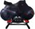 VELOSOCK Triathlon Bike Cover – Premium TT Bike Storage Cover, Racing Bicycle Protection Cover CARBON BLACK (Standart-TRIATHLON)