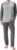 DAVID ARCHY Mens Pajama Set Long Sleeve PJs, Soft Lightweight Sleepwear with Pockets, Comfortable Loungewear for Sleeping