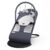 Portable Baby Bouncer Seat for Infants, 0-18 Months, 3 Modes of Use with Rocker & Stationary Options, Ergonomic Infant Chair with Hanging Toys – Grey
