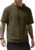 JMIERR Mens Short Sleeve Hoodie Cotton Hooded T-shirts Lightweight Solid Tops with Pocket