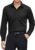 J.VER Men’s Dress Shirts Stretch Stain Shield Long Sleeve Solid Formal Shirt Business Casual Button Down Shirts
