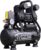 MZB 2.4 Gallon Ultra Quiet Air Compressor 110V/60Hz 1.2HP 5.65CFM, MAX 115PSI Steel Tanks Oil-Free 70dB Noise Level Air Compressor with Wheels for Spray Painting, Auto Repair, Carpentry Decoration