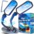 Nextcover® Bike Mirror Handlebar Mount (Set) – HD Glass | Secure & Shake-Free Bicycle Rear View Mirror for EBikes, Mountain Bikes & Scooters – Wide Angle Safety, Bicycle Mirrors
