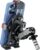 BRCOVAN Metal Anti-Theft Motorcycle Fork Stem Phone Mount Holder with Vibration Dampener & Secure Lock, Aluminum Alloy, Adjustable Size, Big Phone Friendly, Fit 4.7” – 7.2” Cellphone