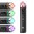 medicube Booster Pro | 6-in-1 Real Glass Glow Beauty Massager | for Clear, Radiant, Firmer-Looking Skin | Korean Skin Care | Black