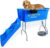 SHELANDY 45″ Pet Grooming Bathtub Dog Wash Station | Heavy Duty Bathing Tub (Bathtub & Stairs Combo)