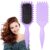 1 PCS Curly Hair Brush, Curl Defining Brush, Curly Hair to Reduce Pulling (Purple)