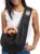 Tomkas Small Dog Sling Carrier – Classic Pocket & Classic Strap – Wrap Carrier – for 3-10 lbs Pets(Black)