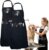 Gliitatu 2 Pack Dog Grooming Apron Smock Waterproof Apron for Dog Groomer Hair Stylist Apron Barber Apron for Salon