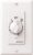 Intermatic FD32HW 2-Hour Spring-Loaded Wall Timer for Lights and Fans, White