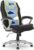 Serta Amplify Executive Office Chair with Faux Leather and Mesh, Adjustable Ergonomic Comfy Seat with Lumbar Support, Modern Computer DeskChairs, Swivel Rolling Wheels, Black
