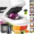 8 Blade All-in-1 Vegetable Chopper Mandoline Slicer with Container, Food Chopper, Onion Chopper, Veggie Cutter for Salad, Kitchen Gadgets Accessories Essentials, White