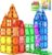 Coodoo 60 PCS Magnetic Building Tiles Kids Toys STEM Magnetic Blocks Sensory Toys Kids Games Magnet Building Toy for Boys and Girls Aged 3+, Kid Brain Development Preschool Kindergarten Toddler Toy
