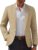 PJ PAUL JONES Men’s Casual Blazer One Button Lightweight Sport Coats Solid Notched Lapel Suit Jackets