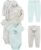 Simple Joys by Carter’s Baby 6-piece Bodysuits (Short and Long Sleeve) and Pants Set