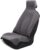 DryvaSeat – Premium Microfiber Towel Car Seat Cover – Waterproof & Sweatproof – Universal Fit, Machine Washable, Non-Slip – Seat Protector for Car, Truck, SUV, Van (Gray, 1 Pack)