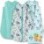 Cute Castle Baby Sleep Sack 18-24 Months – Lightweight 100% Cotton 2-Way Zipper TOG 0.5 Infant Wearable Blanket, Newborn Essentials Toddler Sleep Clothes (3 Pack Green)