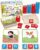Wooden CVC Word Spelling Games, Montessori Educational Learning Toys Gifts for 3 4 5 6 Year Old Kids, Preschool Kindergarten Learning Activities, Sight Words Flash Cards Reading Letters for Toddlers