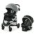 Graco Modes Pramette Travel System, Car Seat and Stroller Combo, Includes SnugRide LX Infant Car Seat and Baby Stroller, 3 Modes: Car Seat Carrier, Pramette, Toddler Stroller, Ellington