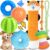 Puppy Toys for Teething, 9 Pack Interactive Dog Toys for Small Dogs, Puppy Chew Toys for Boredom with Rope Toys, Treat Ball and Cute Squeaky Toys