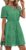 RUMIA Womens Dresses 2026 Summer V Neck Eyelet Lace A Line Short Dress