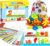 Officygnet Learning Toys for 3 4 5 6 Years Old Boys and Girls, See & Spell CVC Word Builders with Alphabet Cards for Kids Ages 3-5, Matching Letter Game for Preschool Toddler Learning Activities