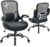 HYLONE Big and Tall 400lbs Heavy Duty Office Chair, 5″ Thickened Seat Ergonomic Desk Chair with Adjustable Armrests, Home Office Computer Chairs for Long Hours Mesh Executive Chair(Black)