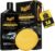 Meguiar’s Gold Class Carnauba Plus Premium Liquid Wax Kit, Car Detailing Kit with a Pure Carnauba Wax Blend and a Foam Applicator Pad for Keeping Glossy Paint Protected Like a Pro, 16 Oz Bottle